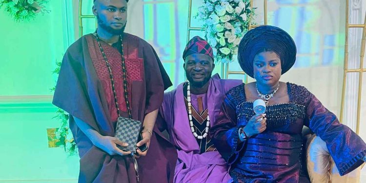 ROMO Leader, Alhaji Tajudeen Yusuf Gives Daughter Out in Grand Wedding Ceremony