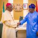 Tinubu hosts Catholic Archbishop at Aso Rock