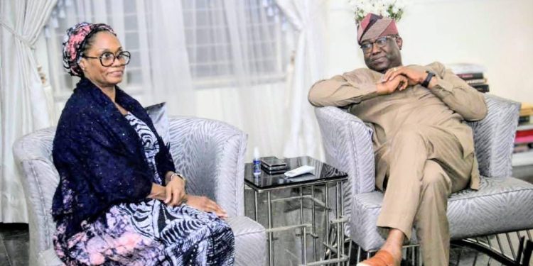 Presidential Aspirant, Gbenga Olawepo-Hashim Visits Widow of Segun Awolowo, Offers Prayers for Family