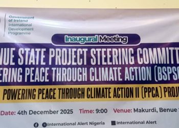 International Alert Engages Benue Lawmakers On Climate Change