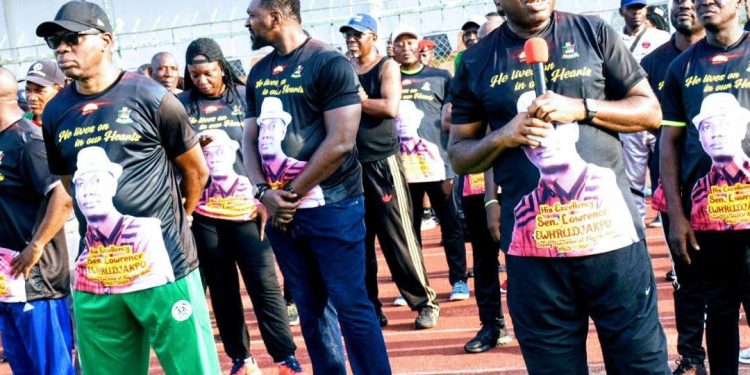 Large Crowd Walk For Late Bayelsa Dep Gov