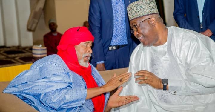Presidential Hopeful, Gbenga Hashim Pays Condolence Visit to Family of Late Sheikh Dahiru Bauchi