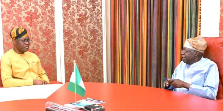 Makinde meets Tinubu at State House