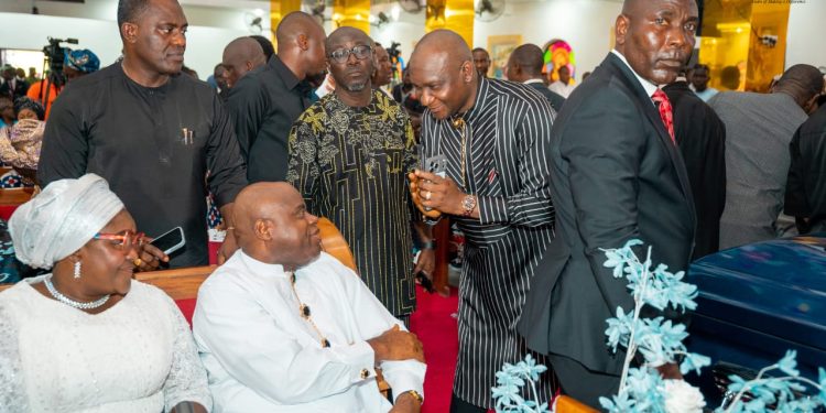 Governor Diri Acknowledges NDDC’s Support at Deputy’s Burial