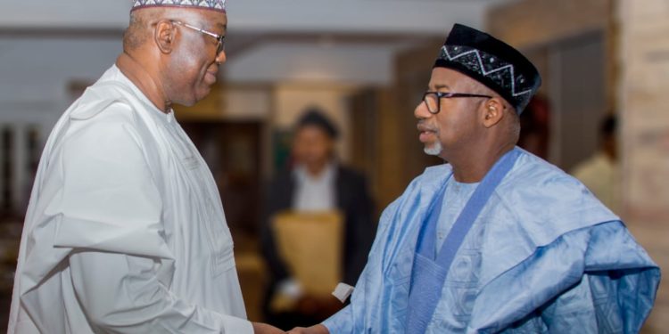 PDP Presidential Aspirant, Gbenga Hashim, Pays Solidarity Visit to Bauchi Governor, Bala Mohammed