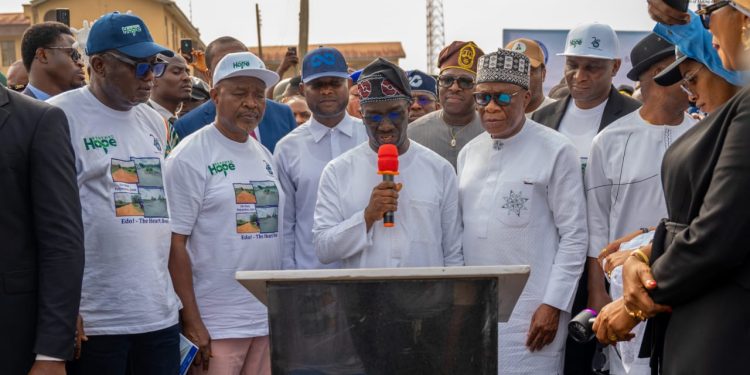 Governor Okpebholo Commissions NDDC Roads I n Edo Polytechnic