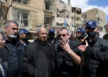 Netanyahu Visits Town Hit By Iran Strike, Vows To Target Guards Leaders