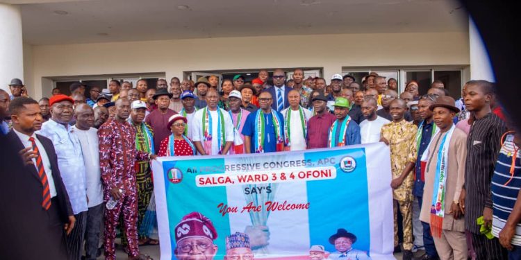 Over 500 PDP Members Defect To APC In Bayelsa