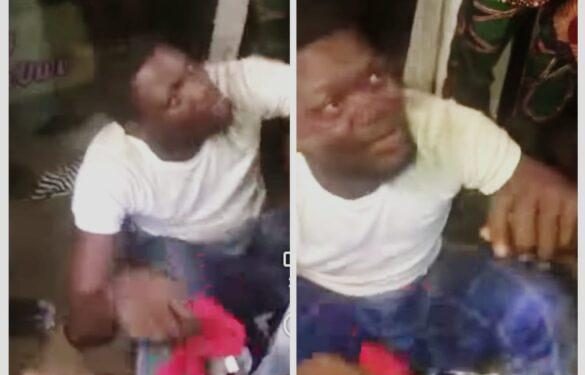 Man caught with women’s underwear in Ondo community (video)