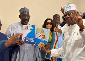 2027 Elections: Faleke Picks Up Presidential Forms For Tinubu