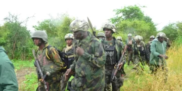 Troops pound suspected terrorists’ camps in Kwara, recover arms