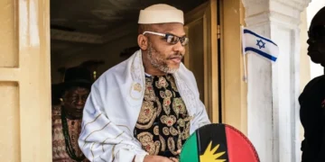 Nnamdi Kanu can’t negotiate Biafra from detention, BRGIE says