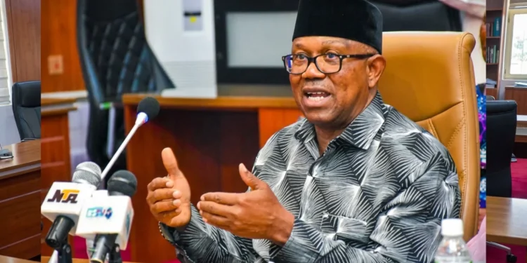 Peter Obi warns FG against causing crisis in opposition parties