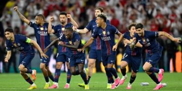 PSG defeat Arsenal on penalties to retain Champions League trophy