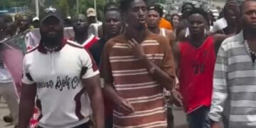 Activist VDM Leads ‘Tinubu Must Go’ Protest In Abuja Over Rising Insecurity
