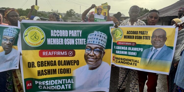Osun Accord Party Leaders, Stakeholders Back Hashim For 2027