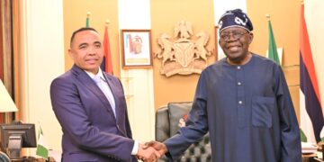 Tinubu receives Madagascar’s president at State House