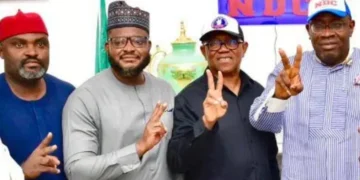 Dickson receives Obi, urges NDC members to stop name-calling ahead 2027